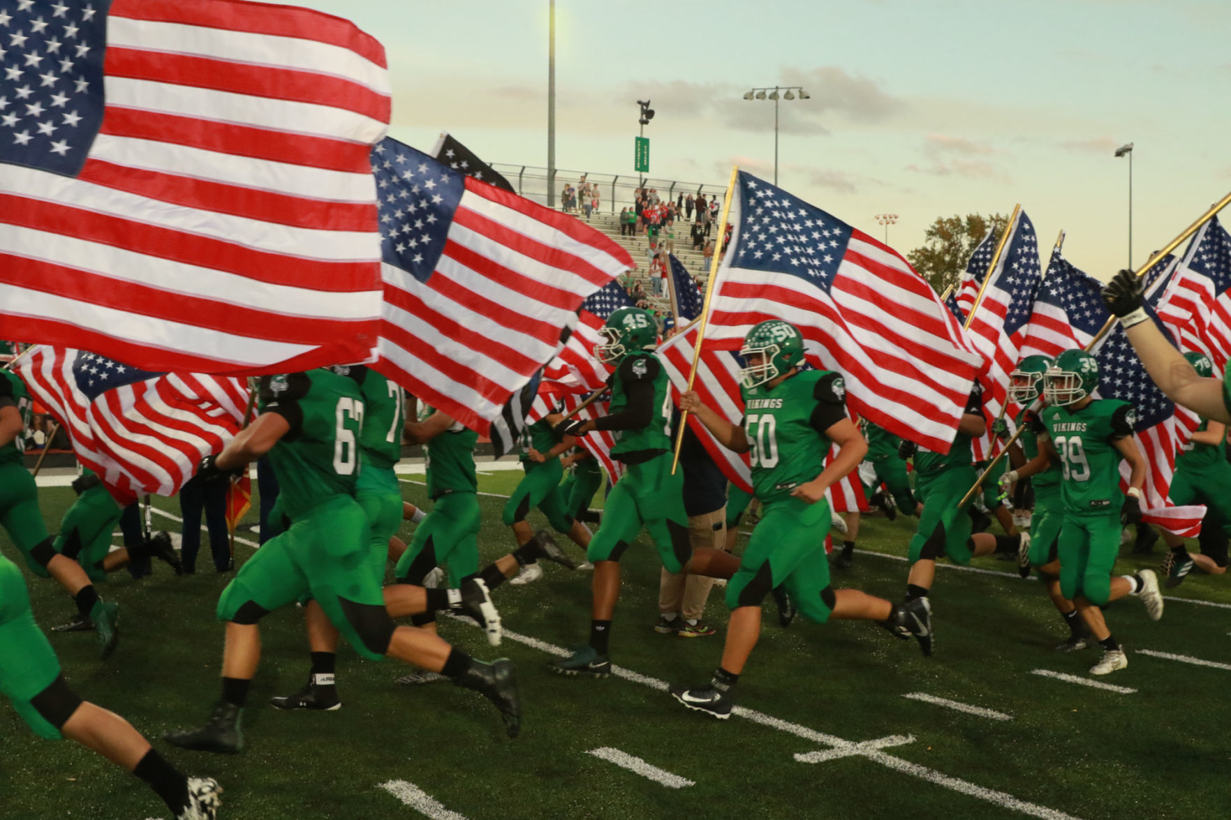 Patriot Night at Valparaiso High School